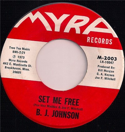 B.J. Johnson - Set Me Free / Fais Do Do download mp3 flac