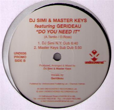 DJ Simi & Master Keys - Do You Need It download mp3 flac