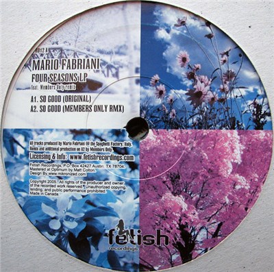 Mario Fabriani - Four Seasons LP download mp3 flac