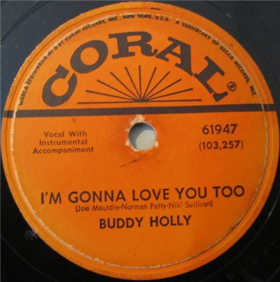 Buddy Holly - I'm Gonna Love You Too / Listen To Me download mp3 flac