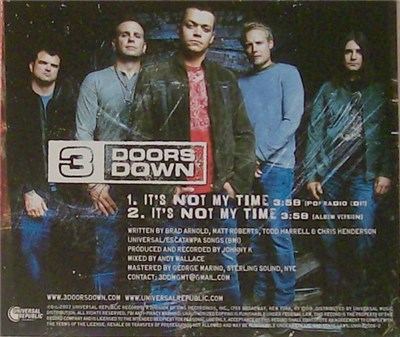 3 Doors Down - It's Not My Time download mp3 flac