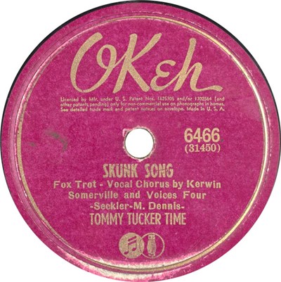 Tommy Tucker Time - Skunk Song / Cancel The Flowers download mp3 flac