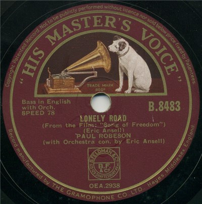 Paul Robeson - Lonely Road / The Black Emperor download mp3 flac