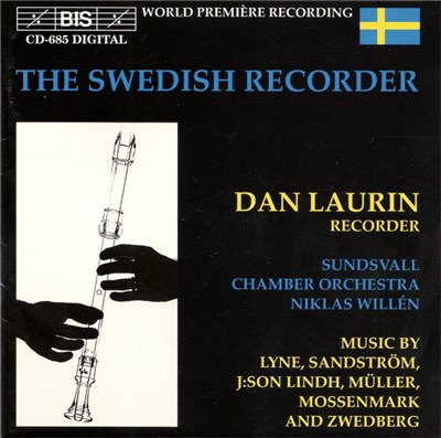 Dan Laurin, Sundsvall Chamber Orchestra, Niklas Willén - The Swedish Recorder download mp3 flac