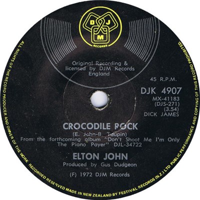 Elton John - Crocodile Rock / Elderberry Wine download mp3 flac