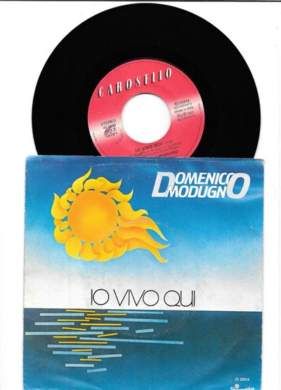 Domenico Modugno - Io Vivo Qui / Oceano (Infinito Mare) download mp3 flac
