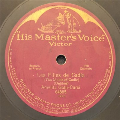Amelita Galli-Curci - Les Filles De Cadix (The Maids Of Cadiz) download mp3 flac