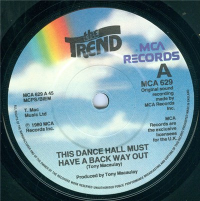 The Trend - This Dance Hall Must Have A Back Way Out download mp3 flac