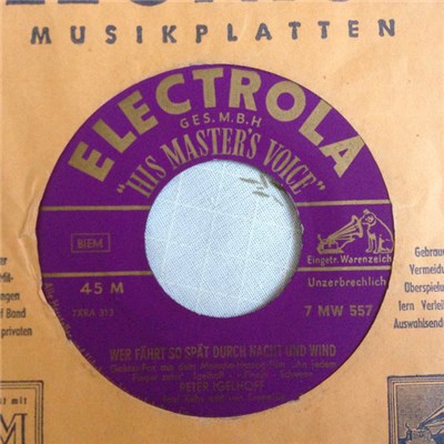 Peter Igelhoff / Loni Heuser - Wer Fährt So Spät Durch Nacht Und Wind / Du Musst Die Männer Schlecht Behandeln download mp3 flac