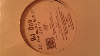 DJ Dan - Put The Record Back On (Part 1) download mp3 flac