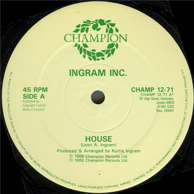 Ingram Inc. - House / Zone download mp3 flac