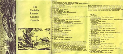 Various - The Cordelia Records Sampler Cassette download mp3 flac