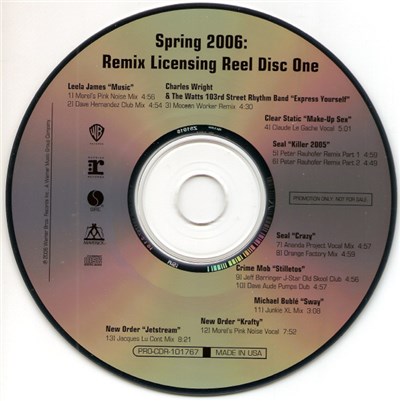 Various - Spring 2006: Remix Licensing Reel download mp3 flac