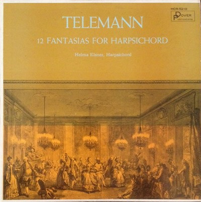 Telemann - Helma Elsner - 12 Fantasias For Harpsichord (First Twelve) download mp3 flac