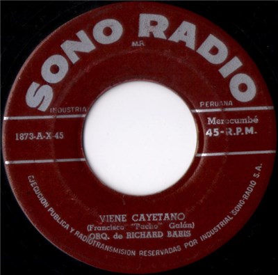 Richard Baris y Orquesta - Viene Cayetano download mp3 flac