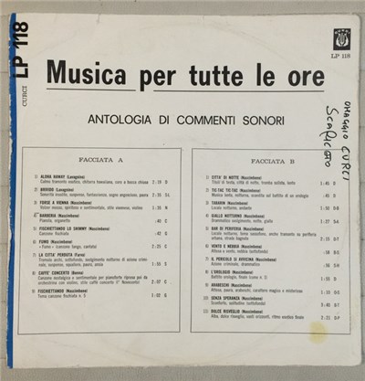 Lavagnino, Nascimbene, Farva, Benna - Musica per tutte le ore download mp3 flac