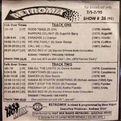 Hot Mix Productions - Retromix Show #26 (95) download mp3 flac