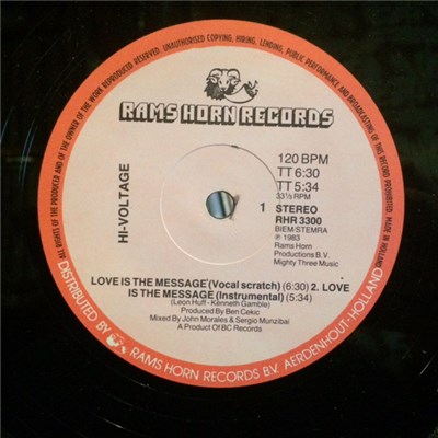 Hi-Voltage - Love Is The Message (S.C.R.A.T.C.H.) download mp3 flac