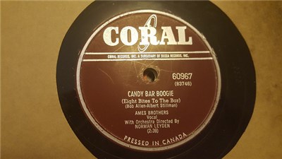 The Ames Brothers - Candy Bar Boogie / At The End Of The Rainbow download mp3 flac