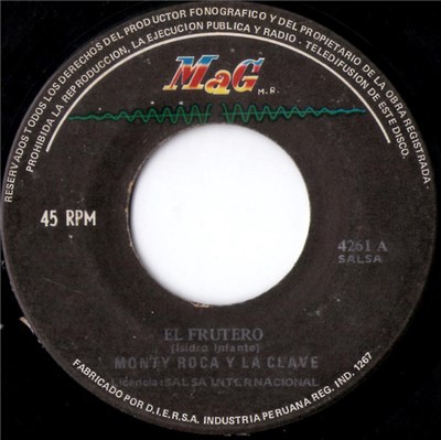 Monty Roca Y La Clave - El Frutero / Hoy Me Enteré download mp3 flac