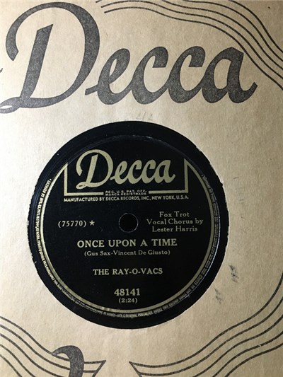 The Ray-O-Vacs - Once Upon A Time / Sentimental Me download mp3 flac