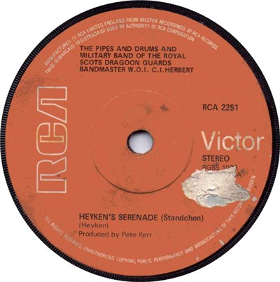 The Pipes And Drums And The Military Band Of The Royal Scots Dragoon Guards, Bandmaster W.O.I.C.I. Herbert - Heyken's Serenade (Standchen) download mp3 flac