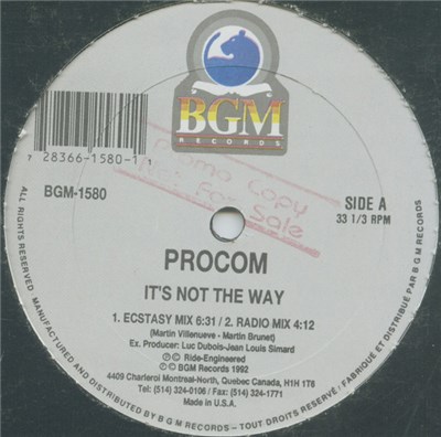 Procom - It's Not The Way download mp3 flac