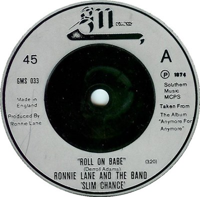Ronnie Lane And The Band 'Slim Chance' - Roll On Babe download mp3 flac