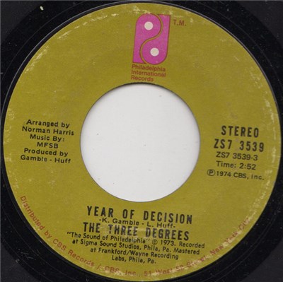The Three Degrees - Year Of Decision download mp3 flac