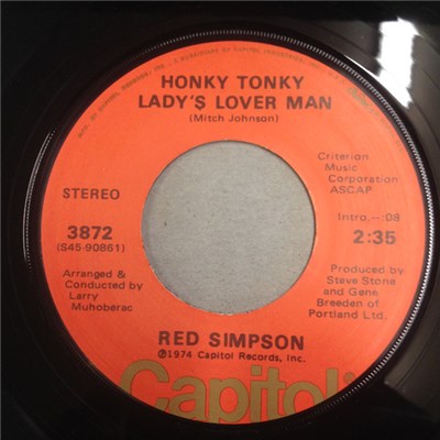 Red Simpson - Honky Tonky Lady's Lover Man download mp3 flac