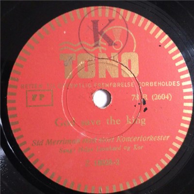 Sid Merriman's Med Stort Koncertorkester, Helge Leonhard - God Save The King / The Starspangled Banner download mp3 flac