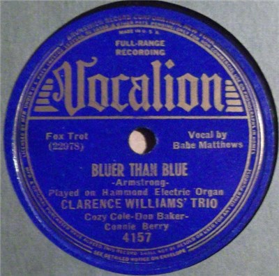 Clarence Williams' Trio - Bluer Than Blue / I'm Falling For You download mp3 flac