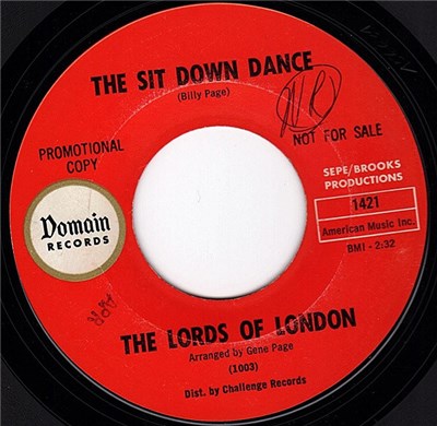 The Lords Of London - The Sit Down Dance / Broken Heart C.O.D. download mp3 flac