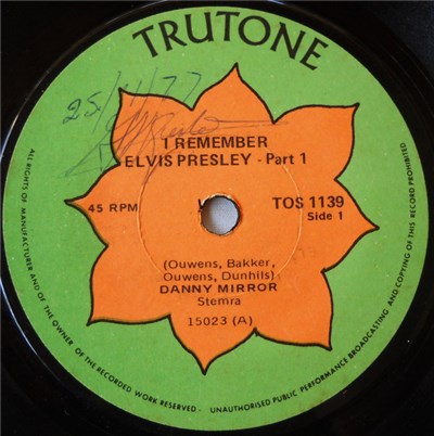 Danny Mirror - I Remember Elvis Presley download mp3 flac