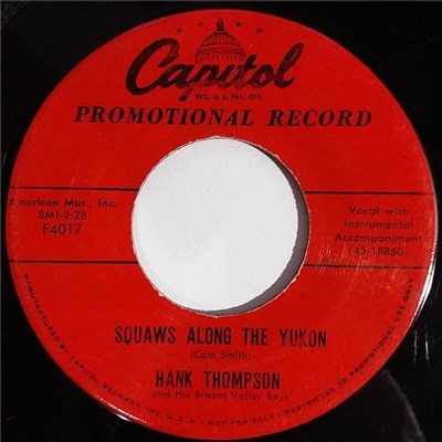 Hank Thompson And His Brazos Valley Boys - Squaws Along The Yukon download mp3 flac