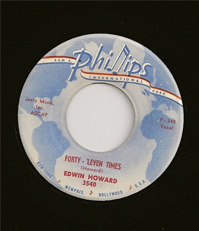 Edwin Howard - Forty - 'Leven Tmes / More Pretty Girls Than One download mp3 flac