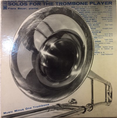 Frank Bauer - Music Minus One - Piano Accompaniments for Solos For The Trombone Player download mp3 flac