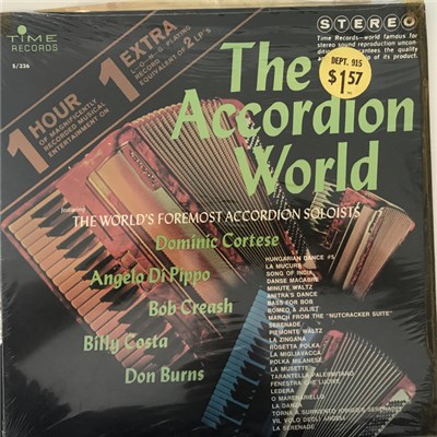 Various, Dominic Cortese, Angelo De Pippo, Bob Creash, Billy Costa, Don Burns - The Accordion World download mp3 flac