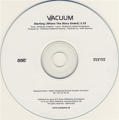 Vacuum - Starting (Where The Story Ended) download mp3 flac
