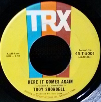 Troy Shondell - Here It Comes Again download mp3 flac