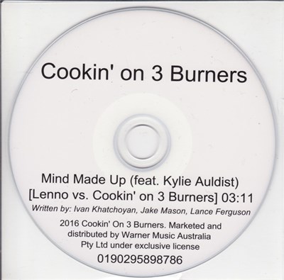 Lenno vs. Cookin' on 3 Burners feat. Kylie Auldist - Mind Made Up download mp3 flac
