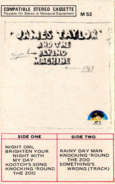James Taylor And The Original Flying Machine - 1967 download mp3 flac
