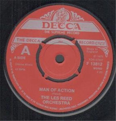 The Les Reed Orchestra - Man Of Action / Lest We Forget download mp3 flac