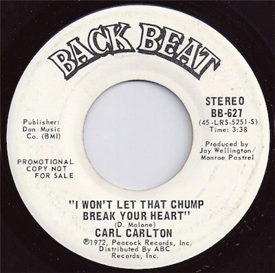 Carl Carlton - I Won't Let That Chump Break Your Heart download mp3 flac