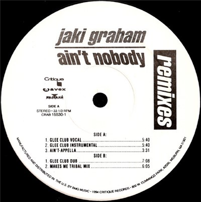Jaki Graham - Ain't Nobody (Remixes) download mp3 flac