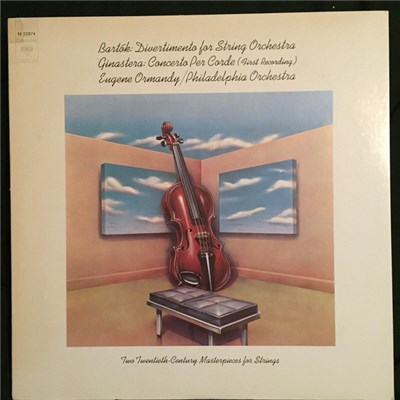 Bartók / Ginastera - Eugene Ormandy / Philadelphia Orchestra - Divertimento For String Orchestra / Concerto Per Corde download mp3 flac