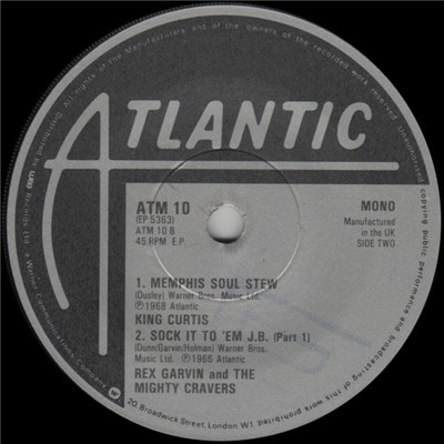 Booker T & The MG's / King Curtis / Rex Garvin & The Mighty Cravers - Green Onions / Chinese Checkers / Memphis Soul Stew / Sock It To 'Em J.B. (Part 1) download mp3 flac