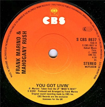 Frank Marino & Mahogany Rush - You Got Livin' download mp3 flac