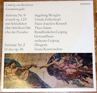 Ludwig van Beethoven - Gewandhausorchester Leipzig, Franz Konwitschny - Sinfonie Nr. 9 D-moll Op. 125 / Sinfonie Nr. 2 D-dur Op. 36 download mp3 flac