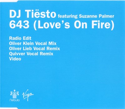 DJ Tiësto Featuring Suzanne Palmer - 643 (Love's On Fire) download mp3 flac